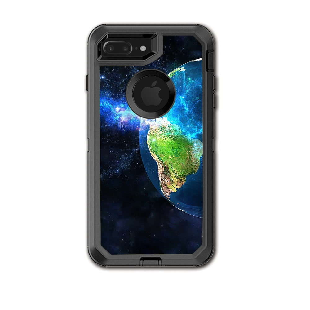  3D Earth Otterbox Defender iPhone 7+ Plus or iPhone 8+ Plus Skin