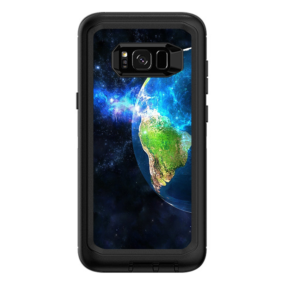  3D Earth  Otterbox Defender Samsung Galaxy S8 Plus Skin