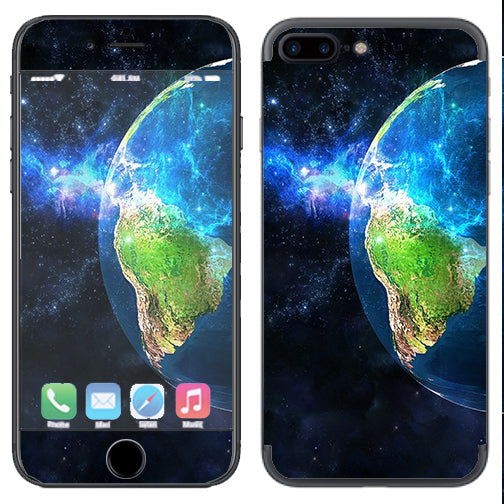  3D Earth Apple  iPhone 7+ Plus / iPhone 8+ Plus Skin