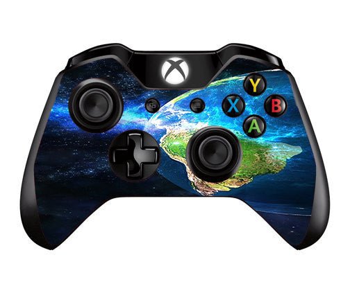  3D Earth  Microsoft Xbox One Controller Skin