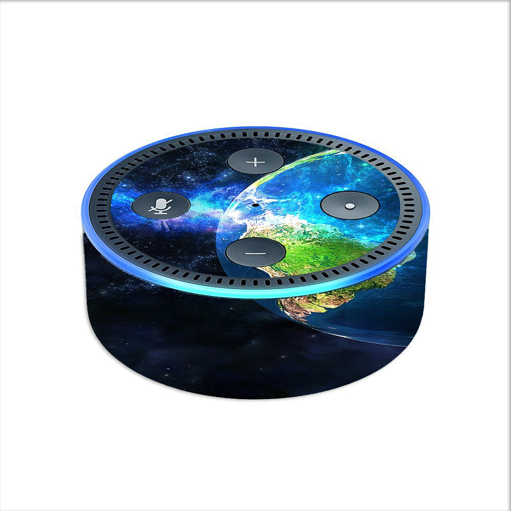  3D Earth Amazon Echo Dot 2nd Gen Skin