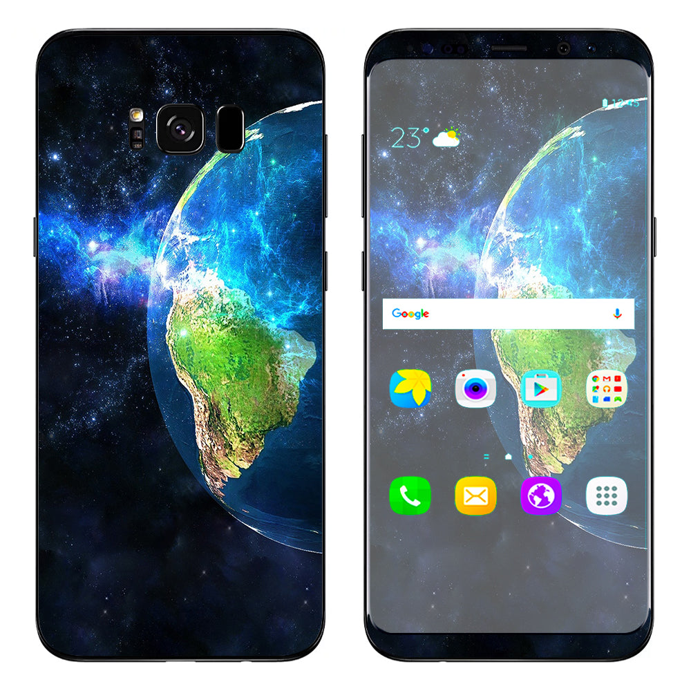  3D Earth  Samsung Galaxy S8 Plus Skin