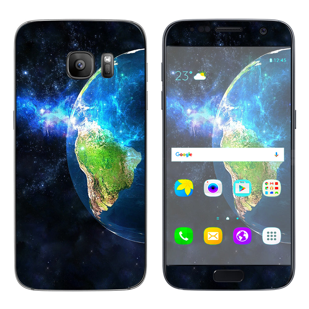  3D Earth  Samsung Galaxy S7 Skin