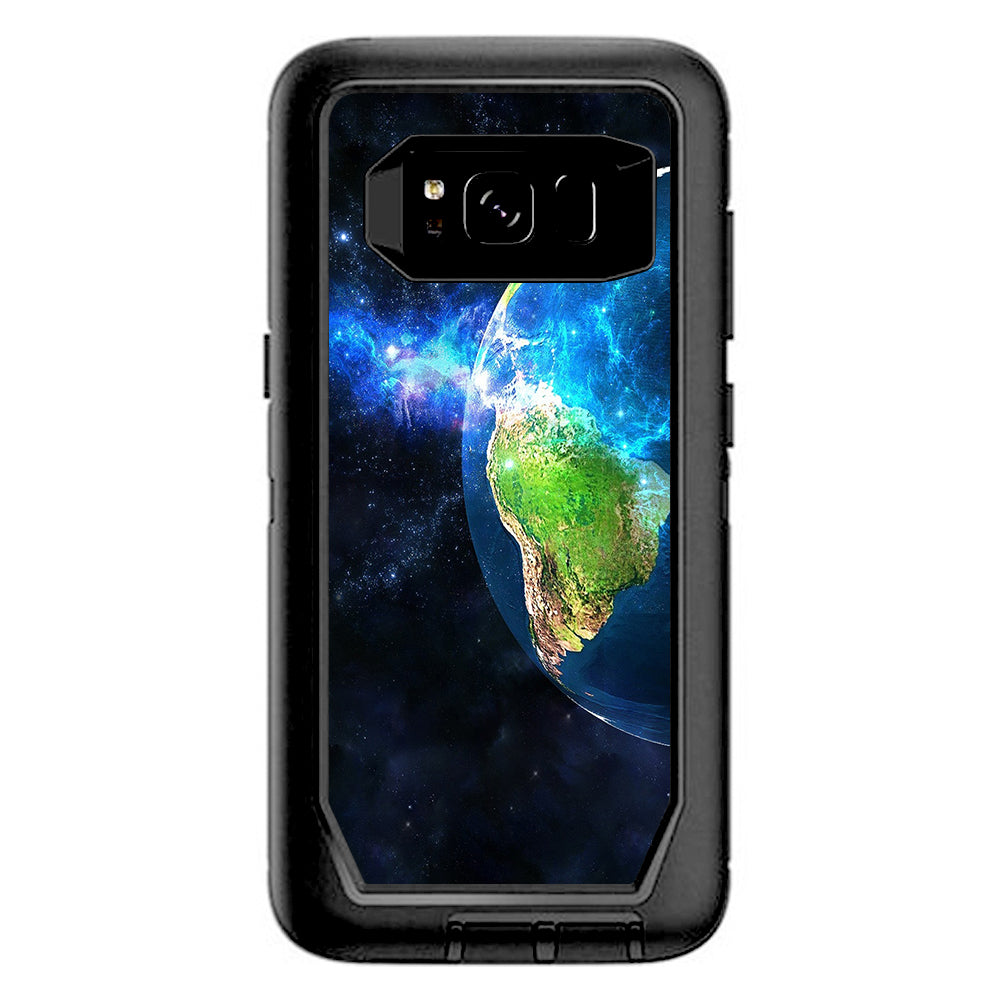  3D Earth  Otterbox Defender Samsung Galaxy S8 Skin