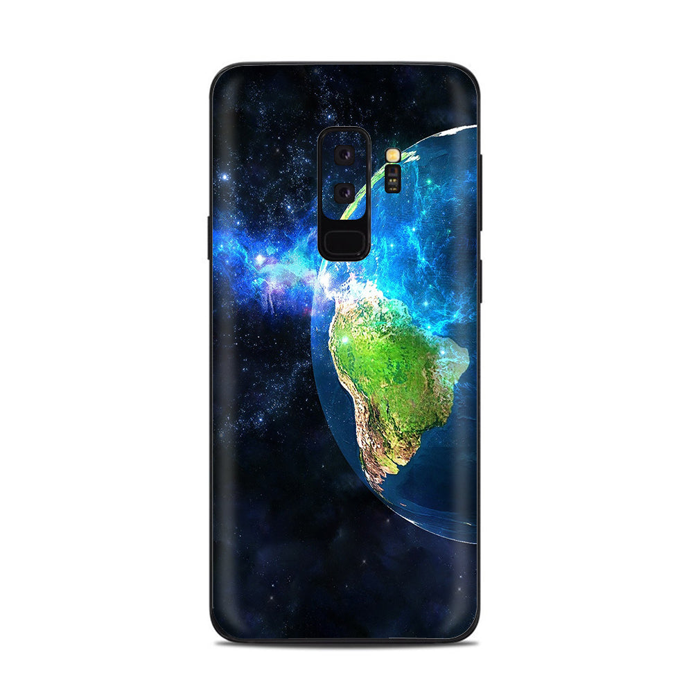  3D Earth  Samsung Galaxy S9 Plus Skin