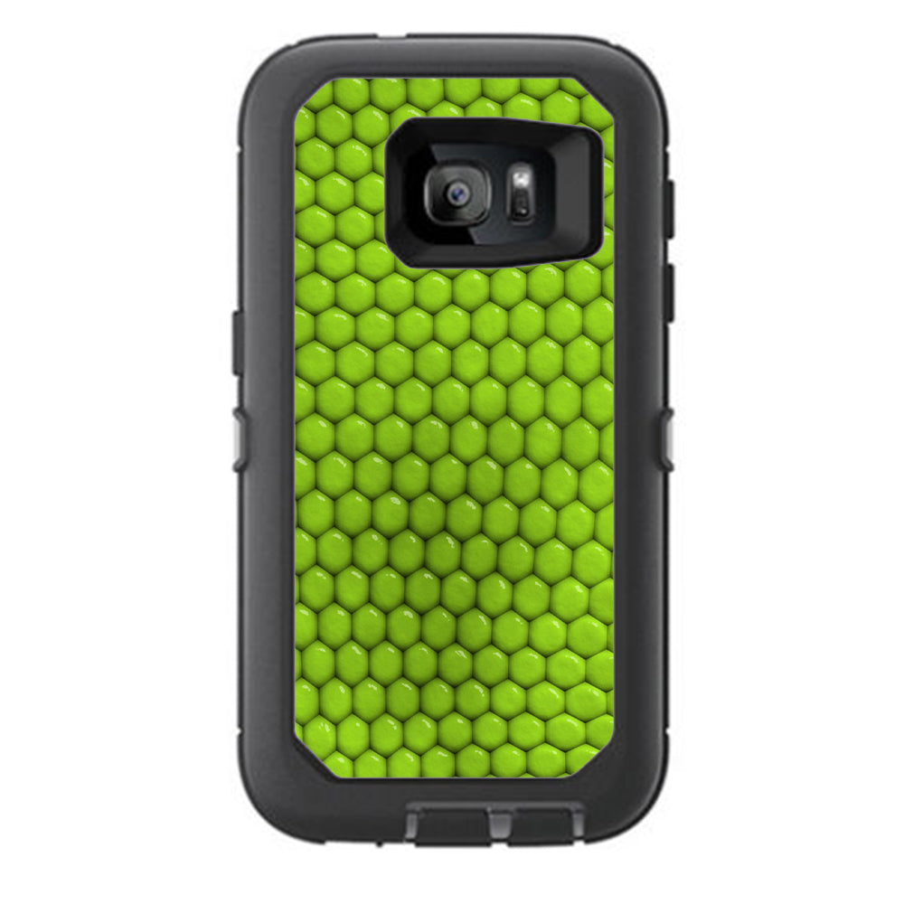  Green Beads Balls Otterbox Defender Samsung Galaxy S7 Skin