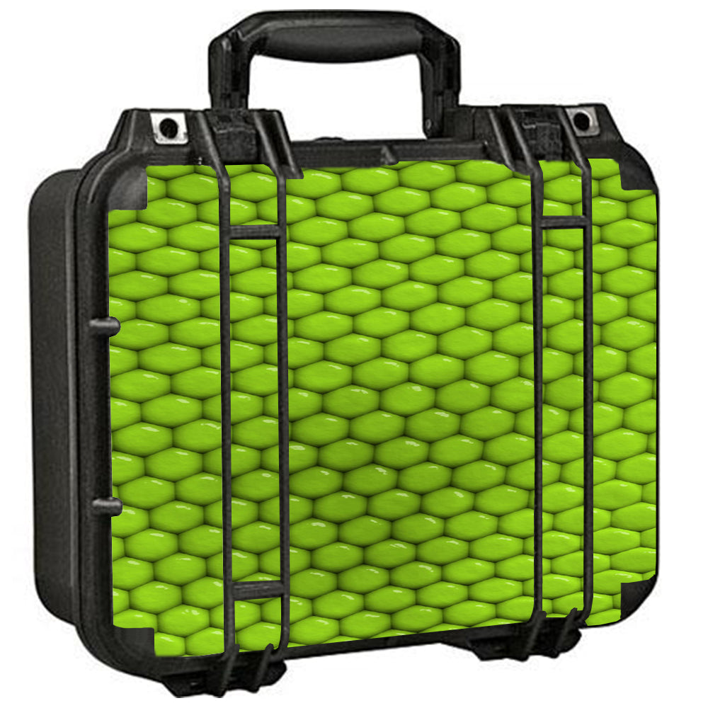  Green Beads Balls Pelican Case 1400 Skin