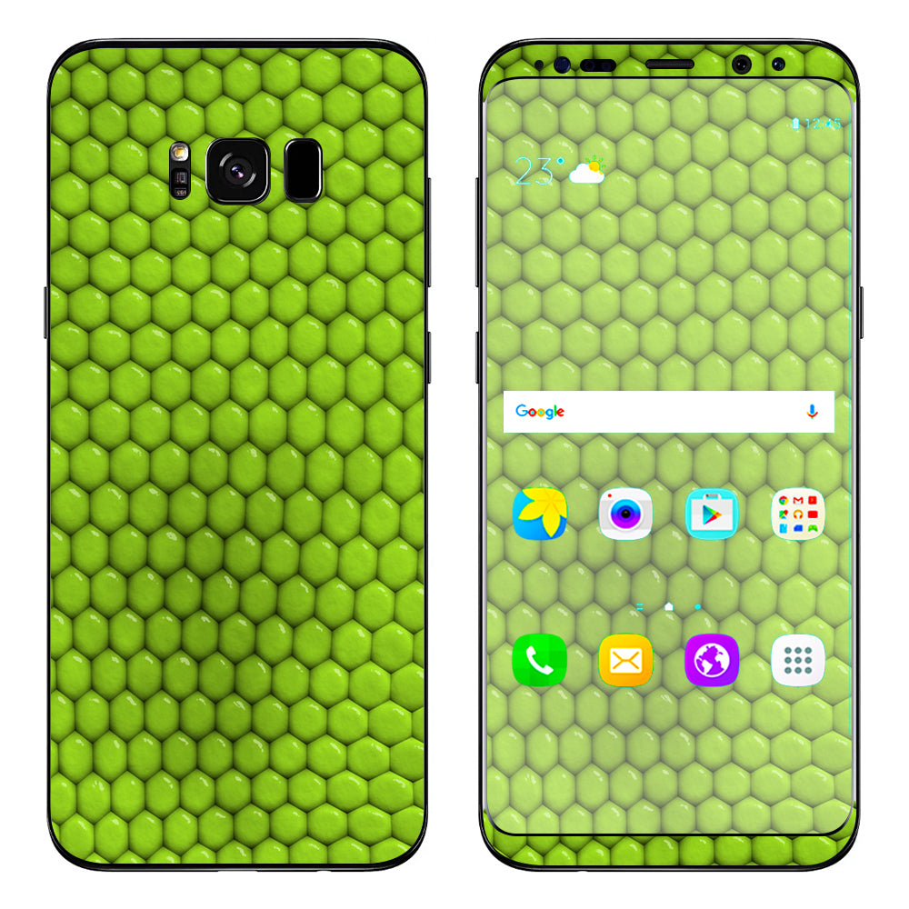  Green Beads Balls Samsung Galaxy S8 Skin