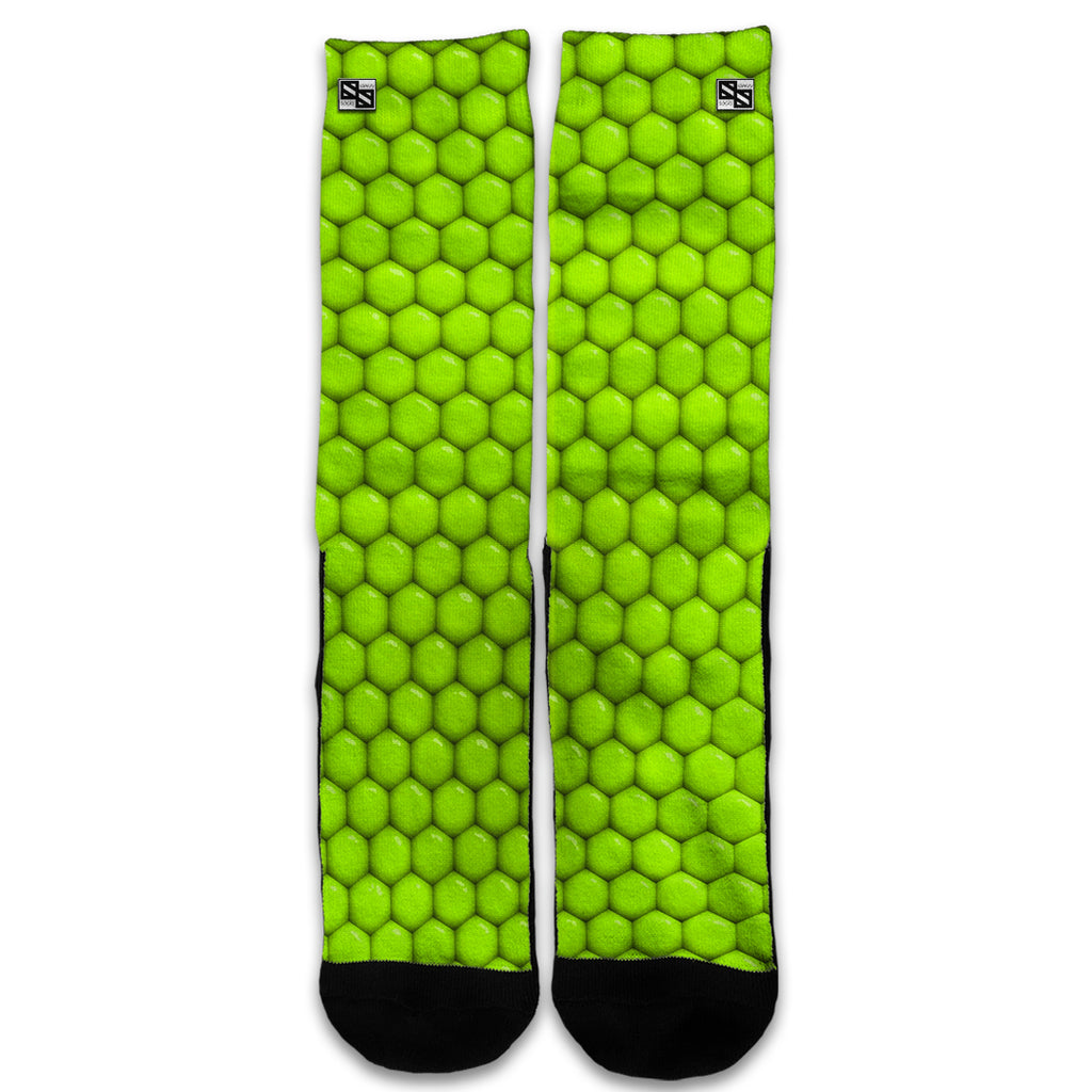  Green Beads Balls Universal Socks