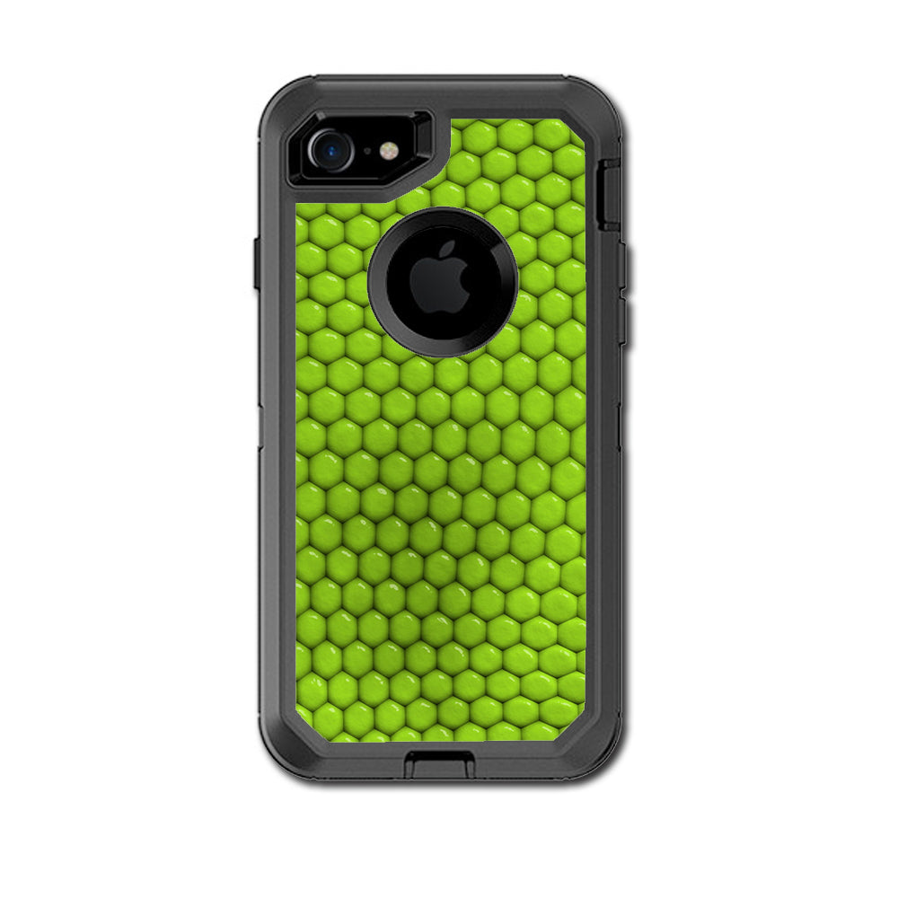  Green Beads Balls Otterbox Defender iPhone 7 or iPhone 8 Skin