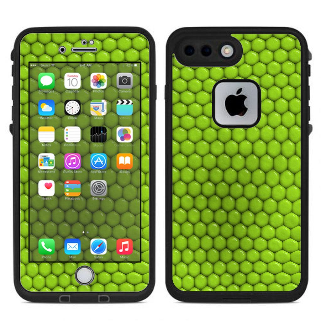  Green Beads Balls Lifeproof Fre iPhone 7 Plus or iPhone 8 Plus Skin