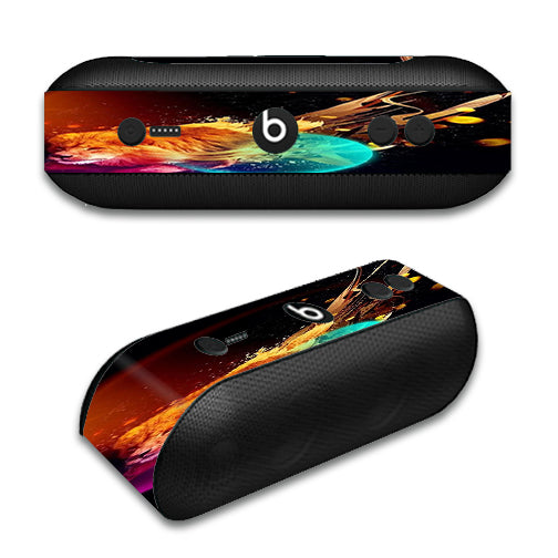  Colorful Lion Planets Beats by Dre Pill Plus Skin