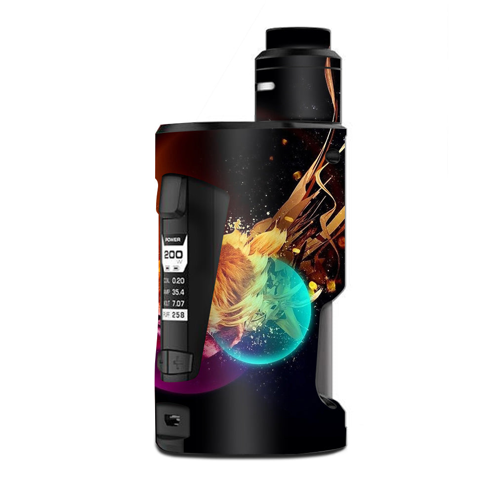  Colorful Lion Planets G Box Squonk Geek Vape Skin