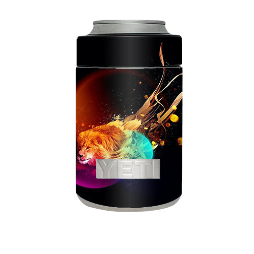  Colorful Lion Planets Yeti Rambler Colster Skin