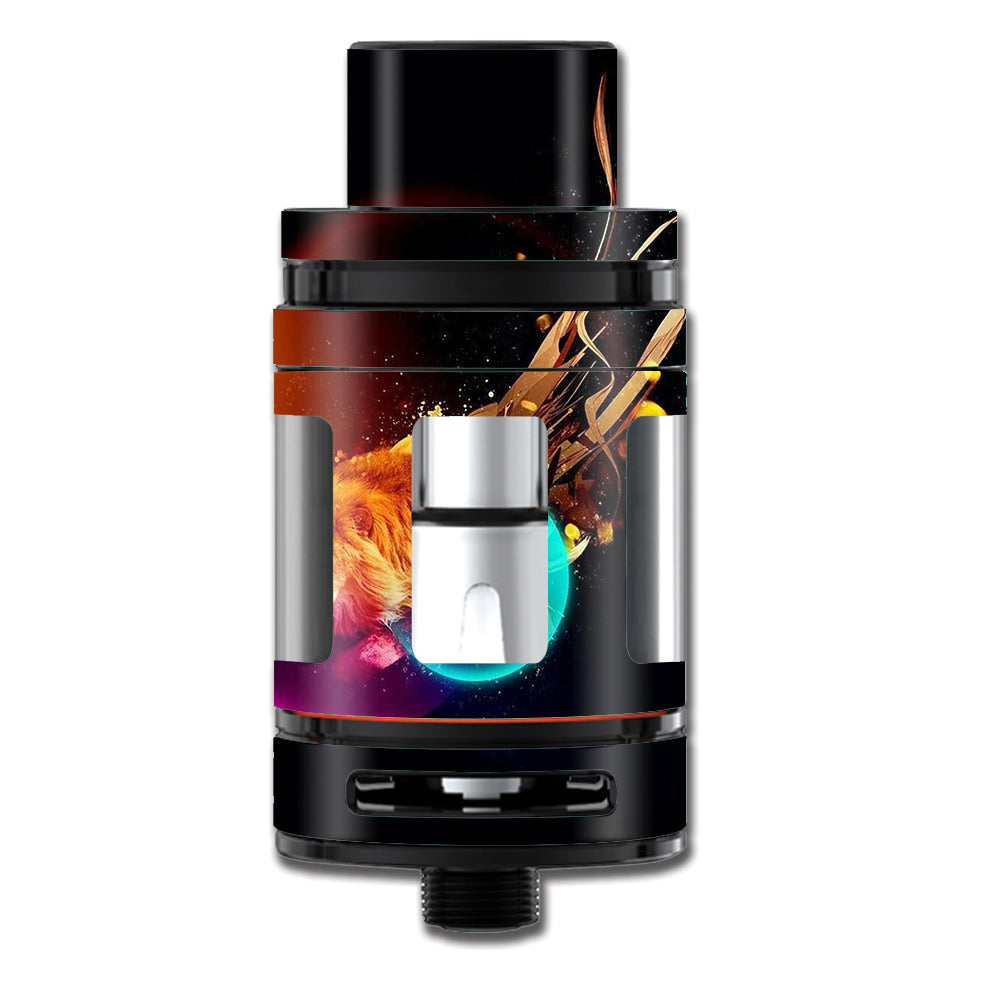  Colorful Lion Planets Smok TFV8 Mini Big Baby Beast Skin