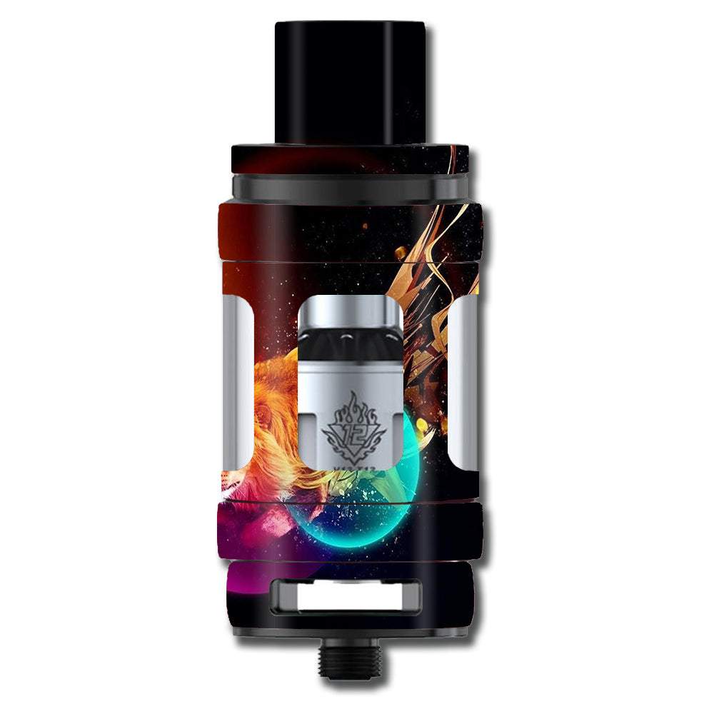  Colorful Lion Planets Smok TFV12 Tank Skin