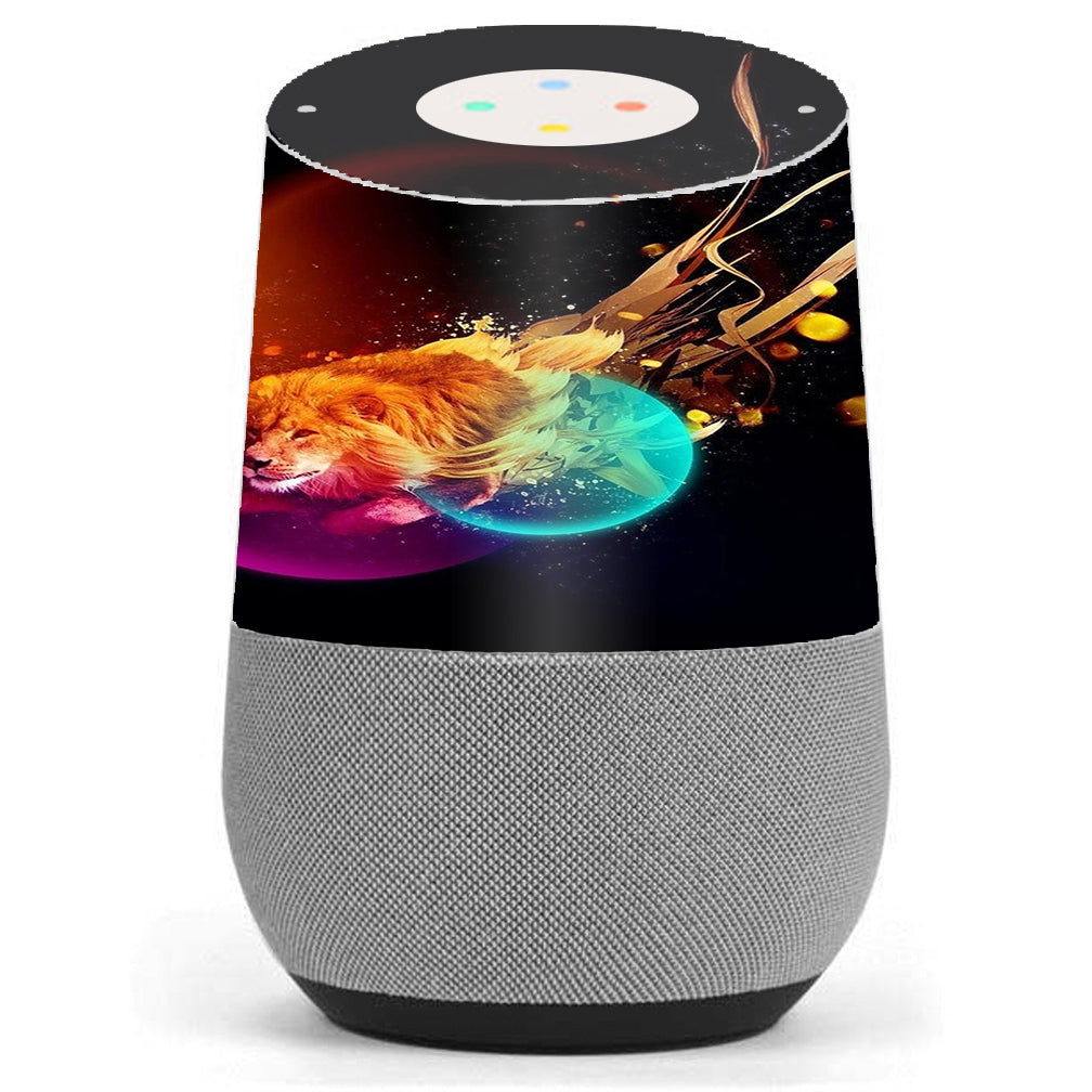  Colorful Lion Planets Google Home Skin