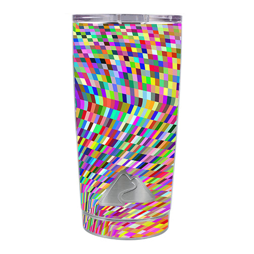  Color Checker Swirl Ozark Trail 20oz Tumbler Skin