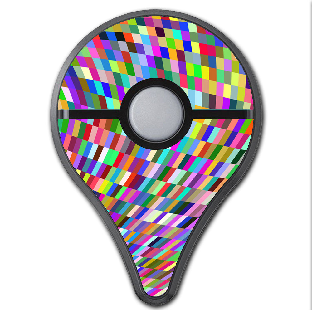  Color Checker Swirl Pokemon Go Plus Skin