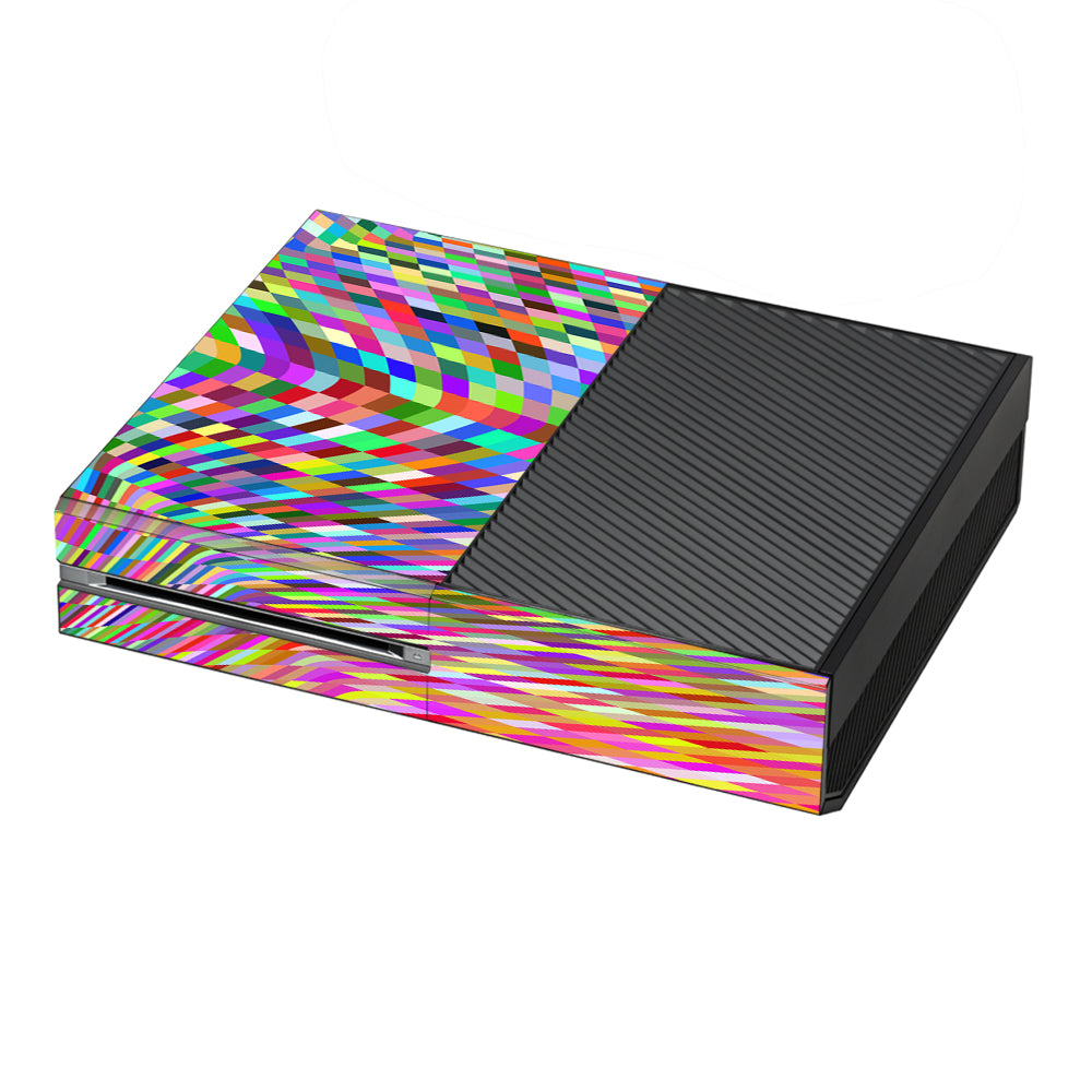  Color Checker Swirl Microsoft Xbox One Skin