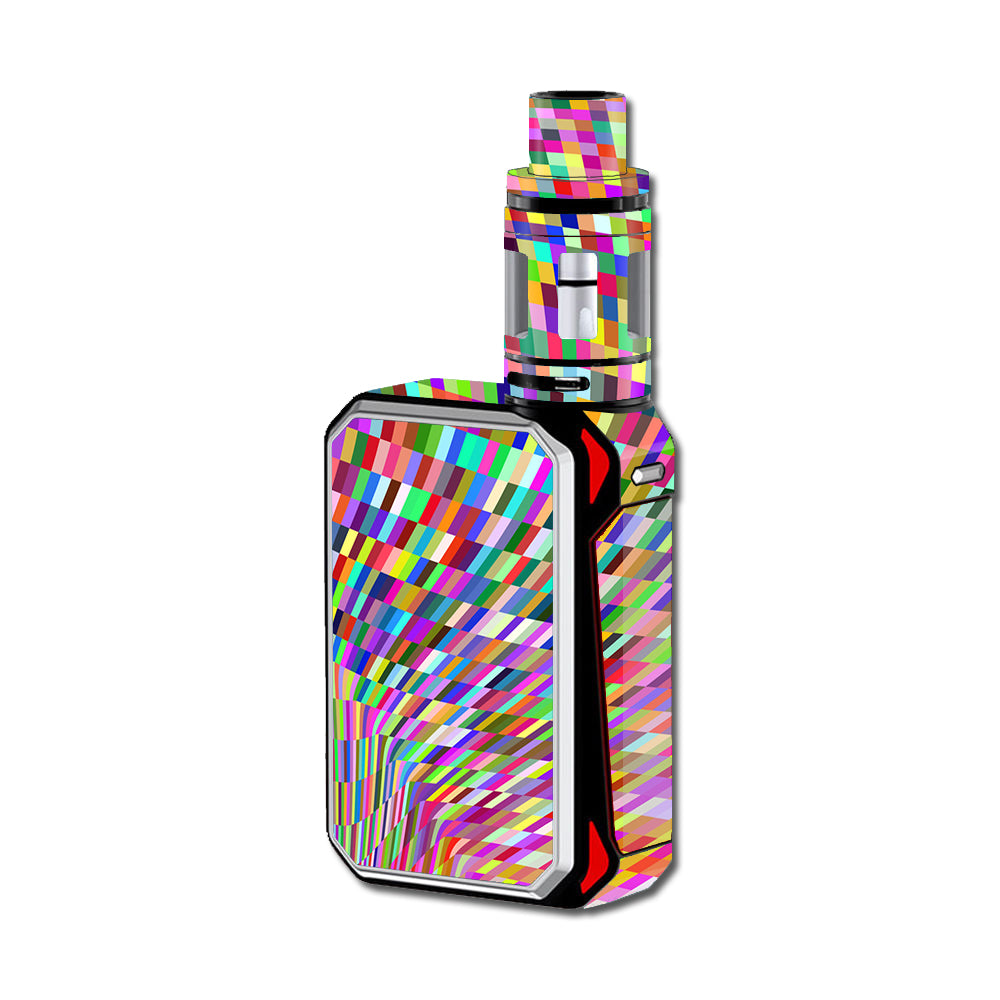  Color Checker Swirl Smok G-Priv 220W Skin
