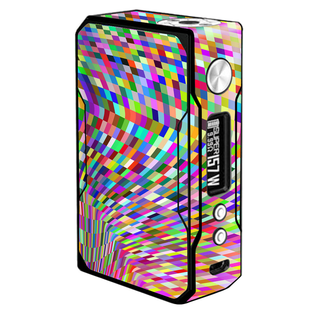  Color Checker Swirl Voopoo Drag 157w Skin