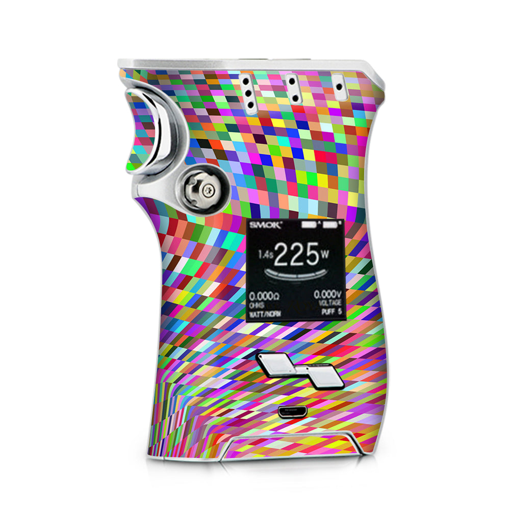  Color Checker Swirl Smok Mag kit Skin