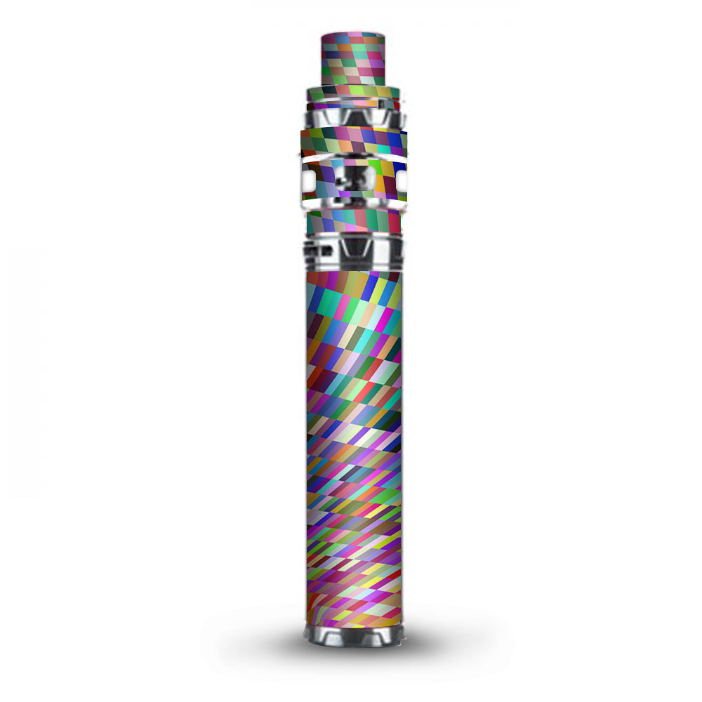  Color Checker Swirl Stick Prince TFV12 Smok Skin