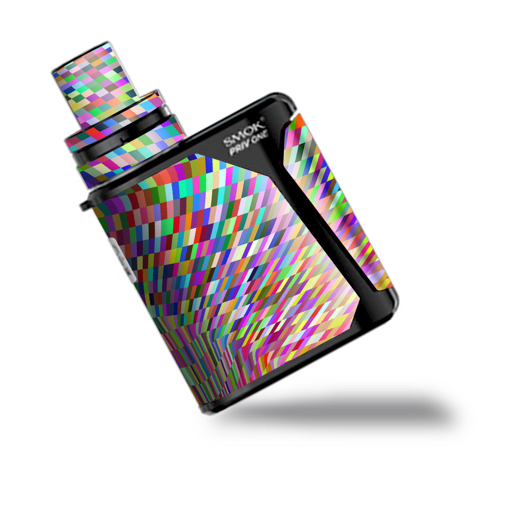  Color Checker Swirl Smok Priv One Skin