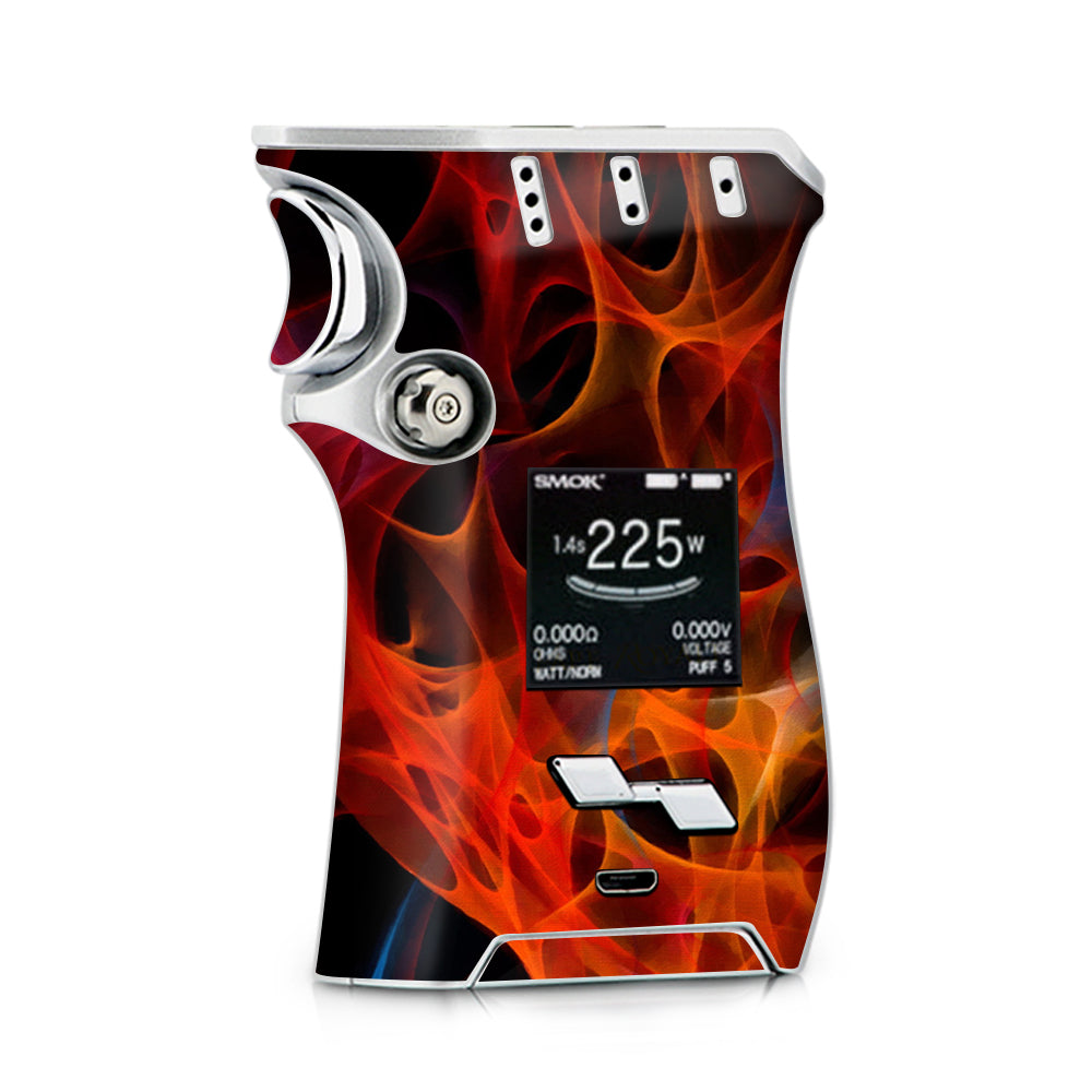  Orange Fire Smok Mag kit Skin