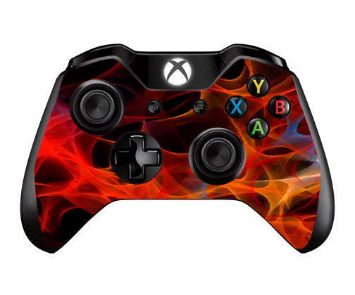  Orange Fire Microsoft Xbox One Controller Skin