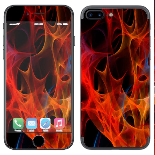  Orange Fire Apple  iPhone 7+ Plus / iPhone 8+ Plus Skin