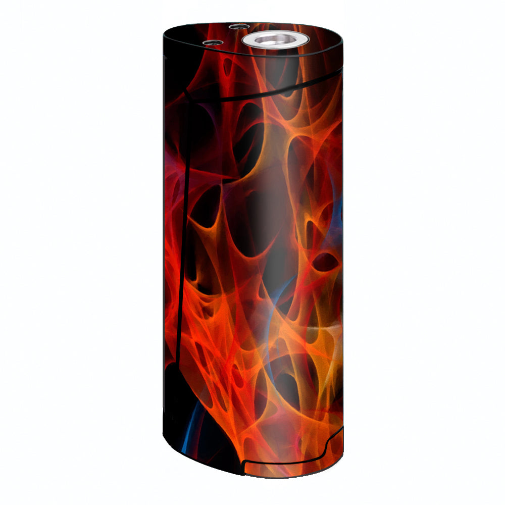  Orange Fire Smok Priv V8 60w Skin