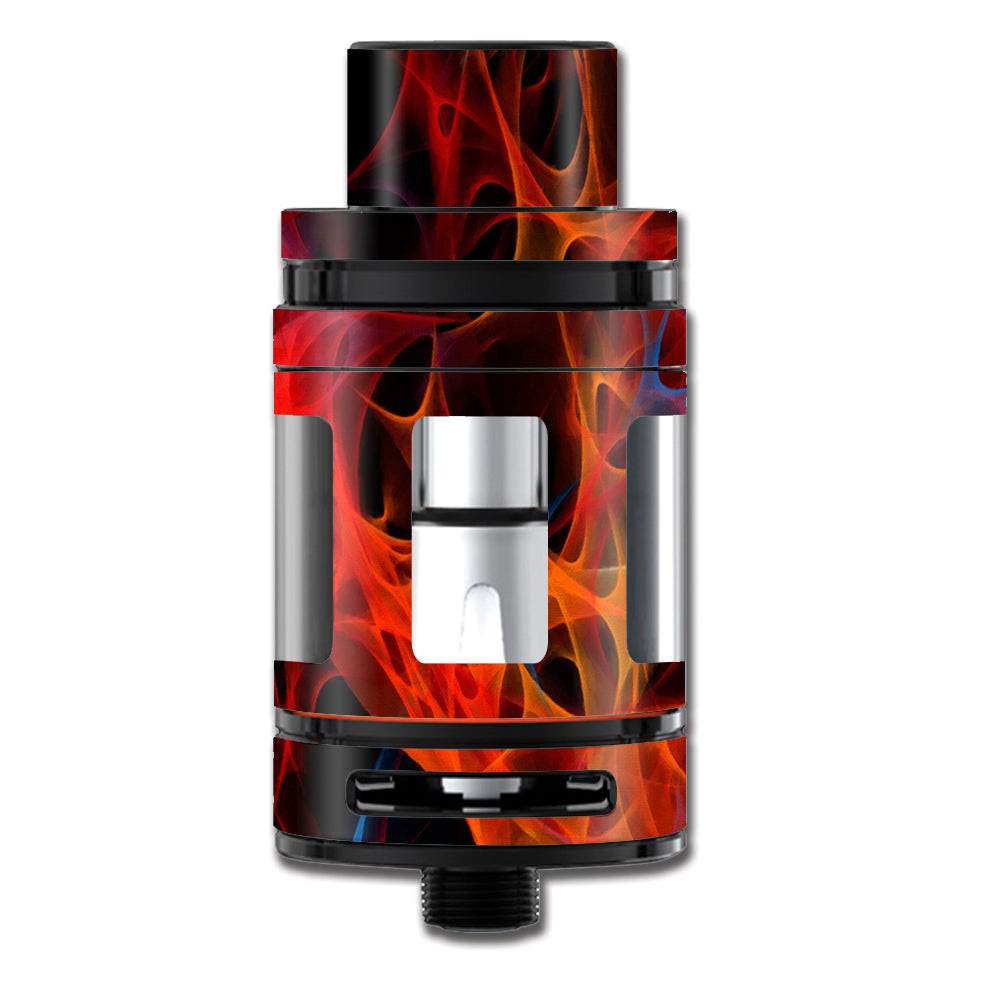  Orange Fire Smok TFV8 Mini Big Baby Beast Skin