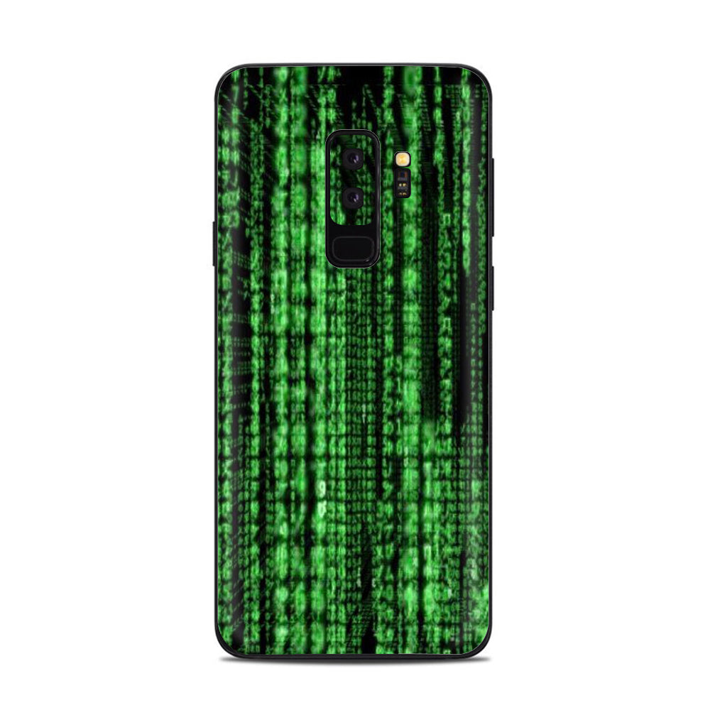  Matrix Code Samsung Galaxy S9 Plus Skin