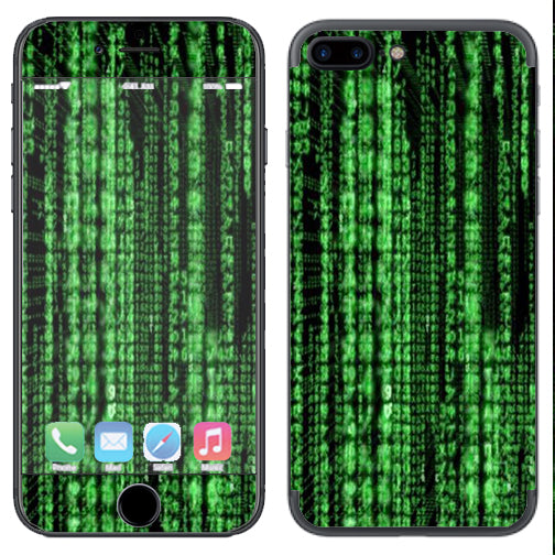  Matrix Code Apple  iPhone 7+ Plus / iPhone 8+ Plus Skin