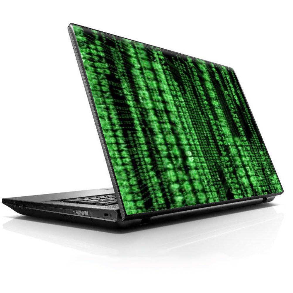  Matrix Code Universal 13 to 16 inch wide laptop Skin