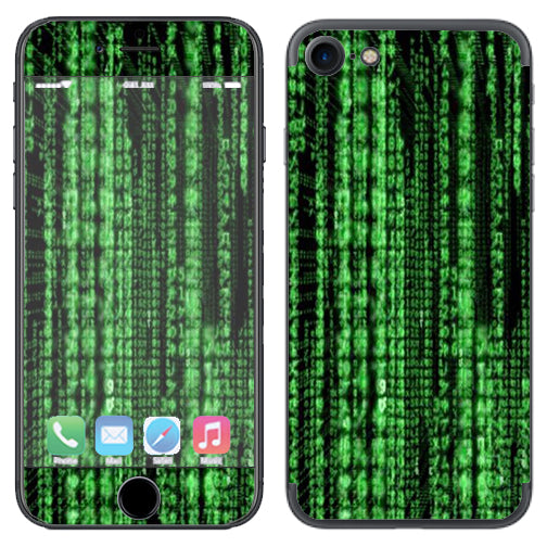  Matrix Code Apple iPhone 7 or iPhone 8 Skin