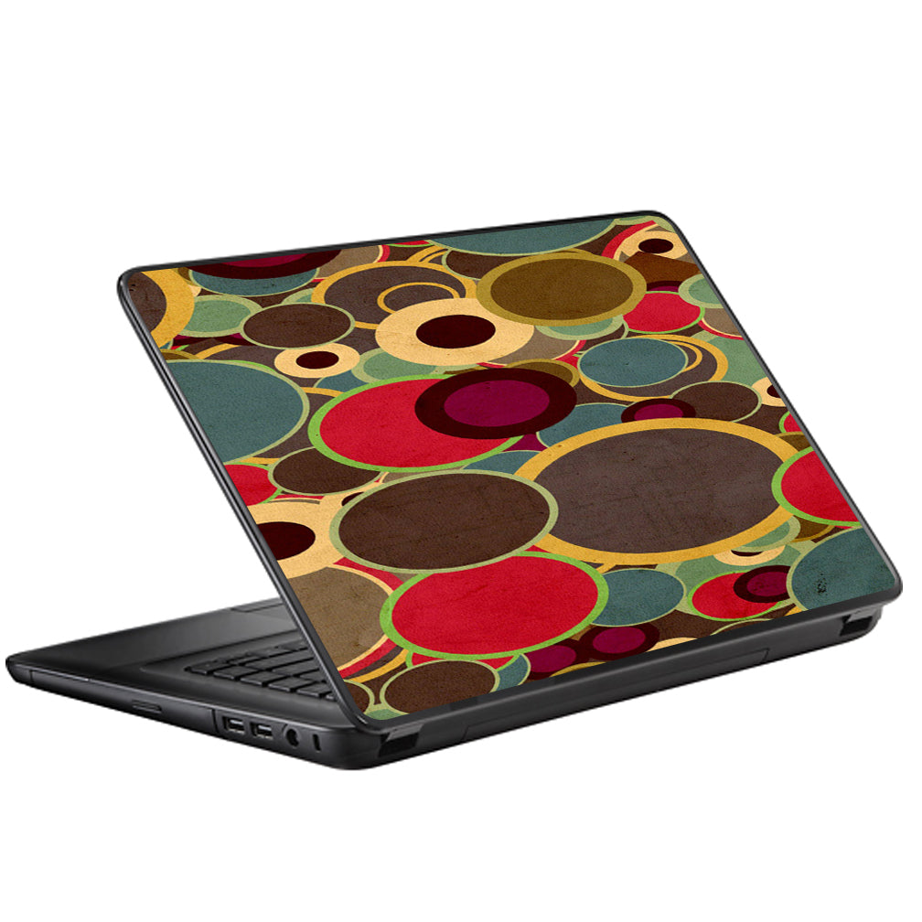  Colorful Dots Pattern Universal 13 to 16 inch wide laptop Skin