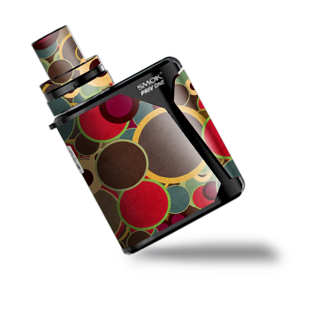  Colorful Dots Pattern Smok Priv One Skin