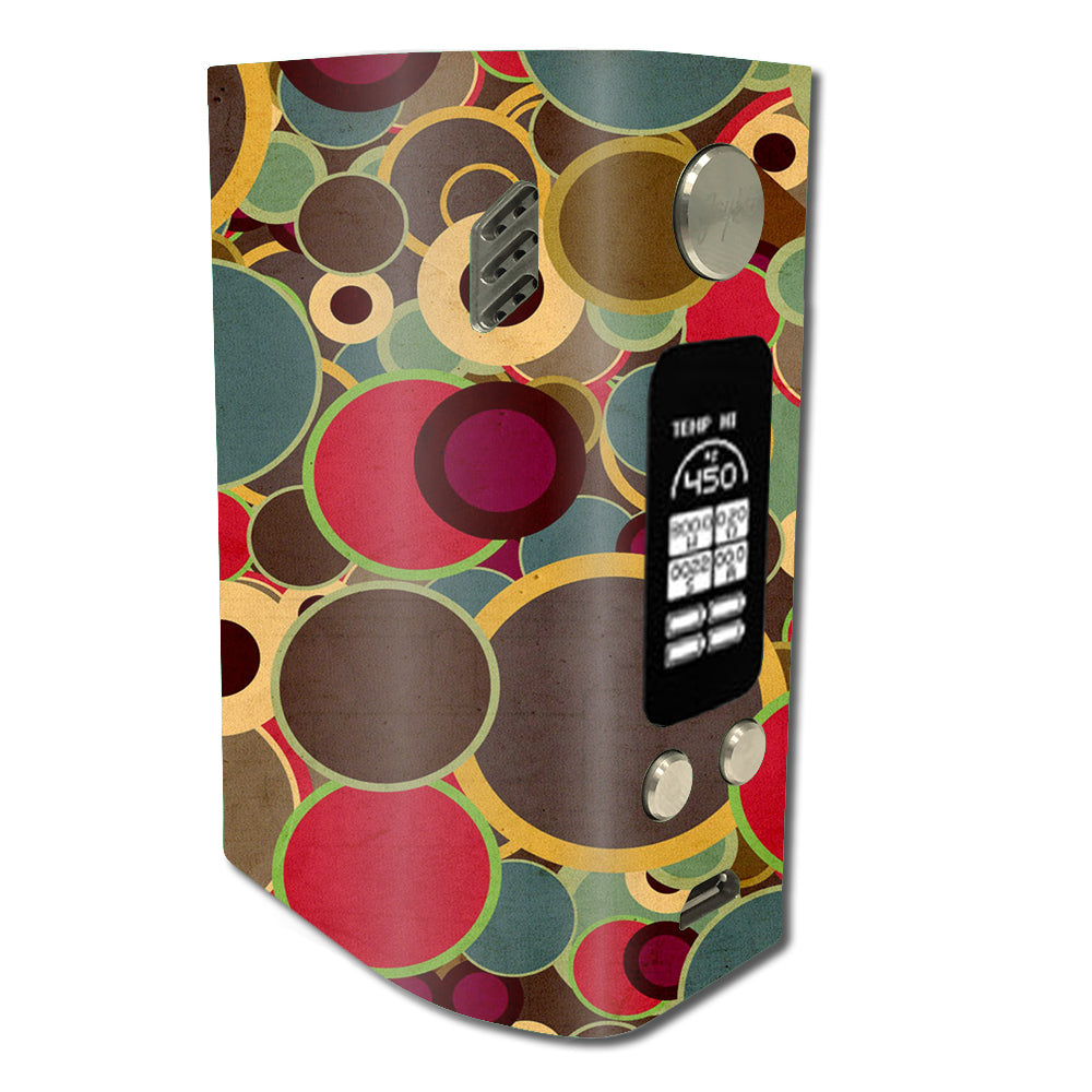  Colorful Dots Pattern Wismec Reuleaux RX300 Skin