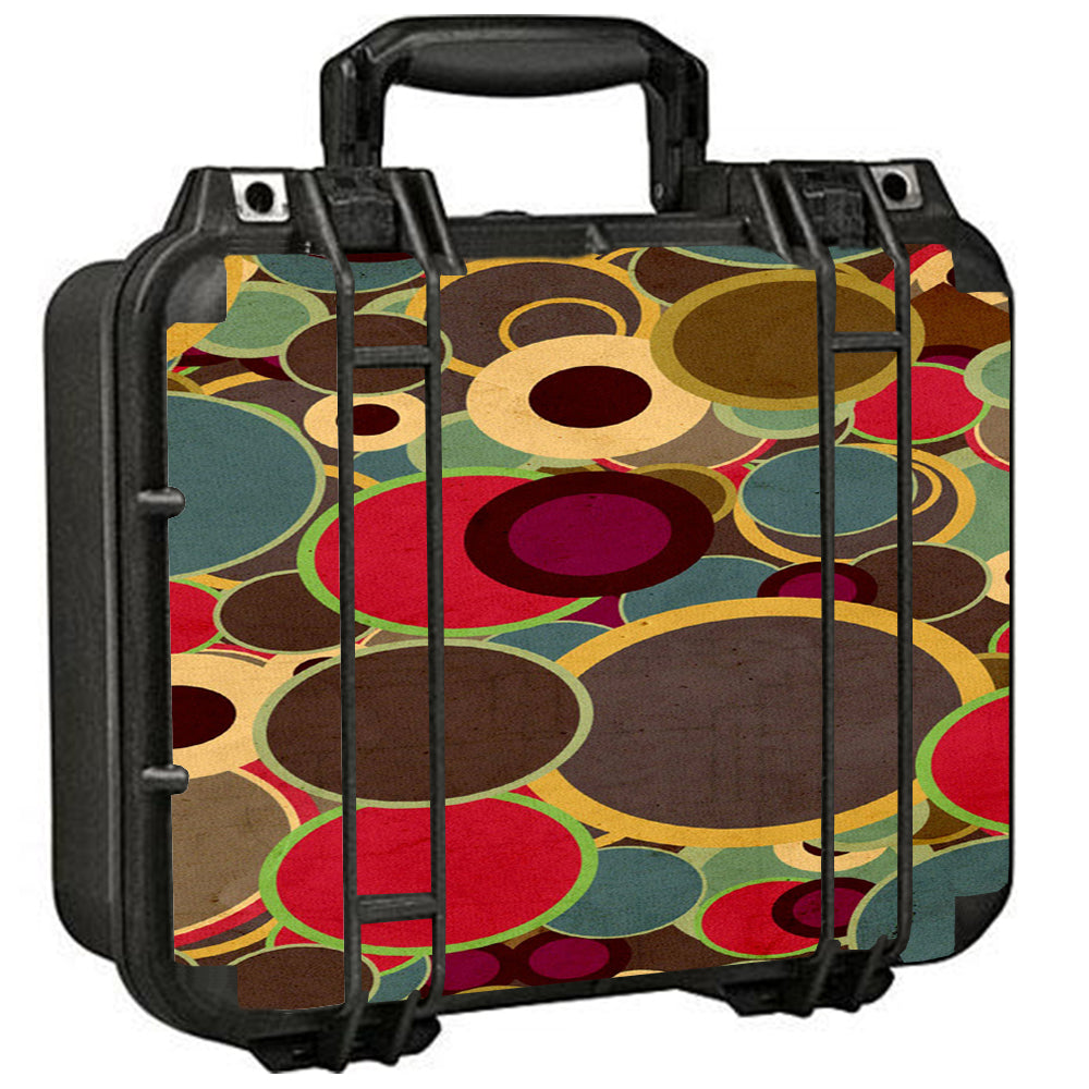  Colorful Dots Pattern Pelican Case 1400 Skin