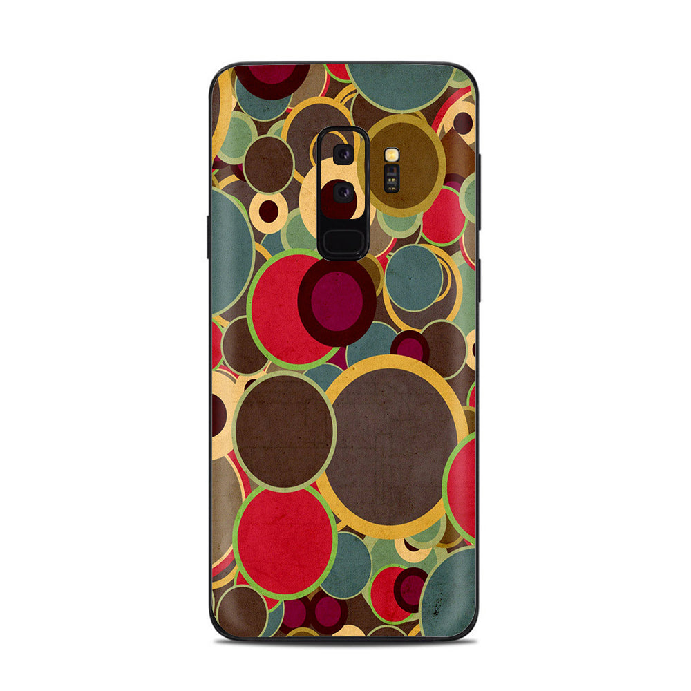  Colorful Dots Pattern Samsung Galaxy S9 Plus Skin