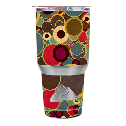  Colorful Dots Pattern Ozark Trail 20oz Tumbler Skin