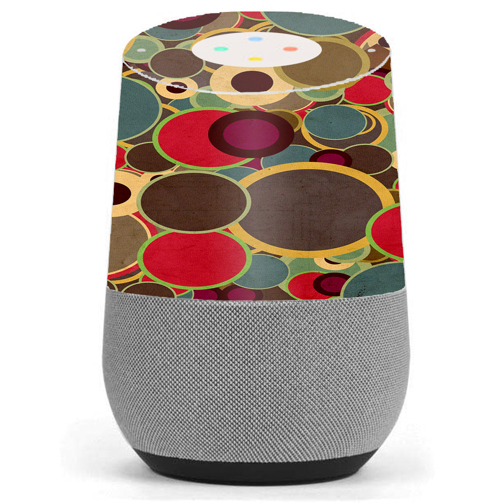  Colorful Dots Pattern Google Home Skin