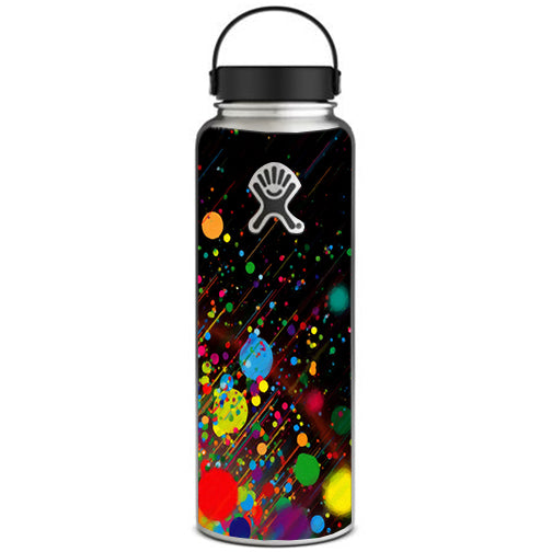  Colorful Paint Splatter Hydroflask 40oz Wide Mouth Skin