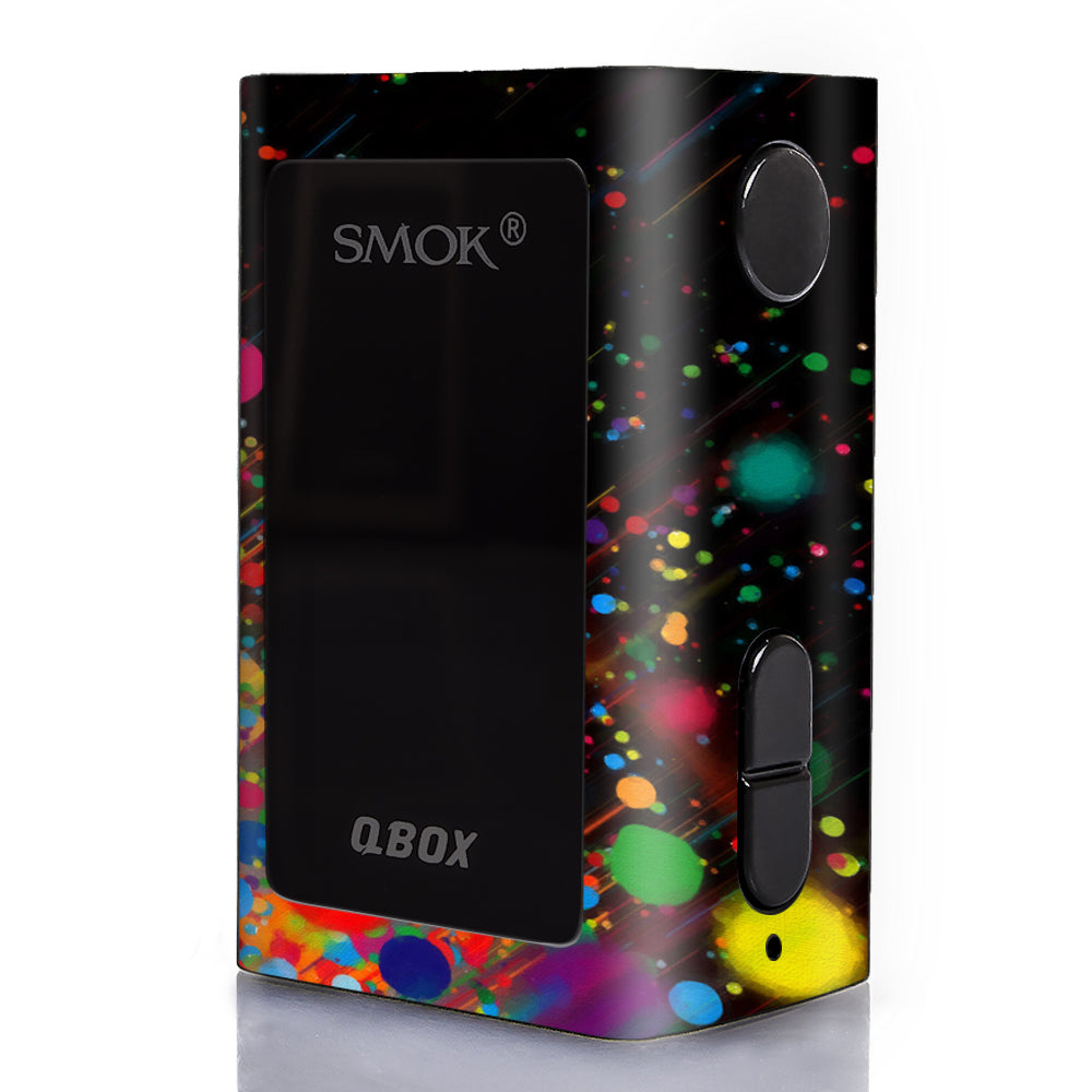  Colorful Paint Splatter Smok Q-Box Skin