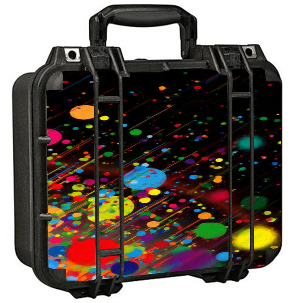  Colorful Paint Splatter Pelican Case 1400 Skin