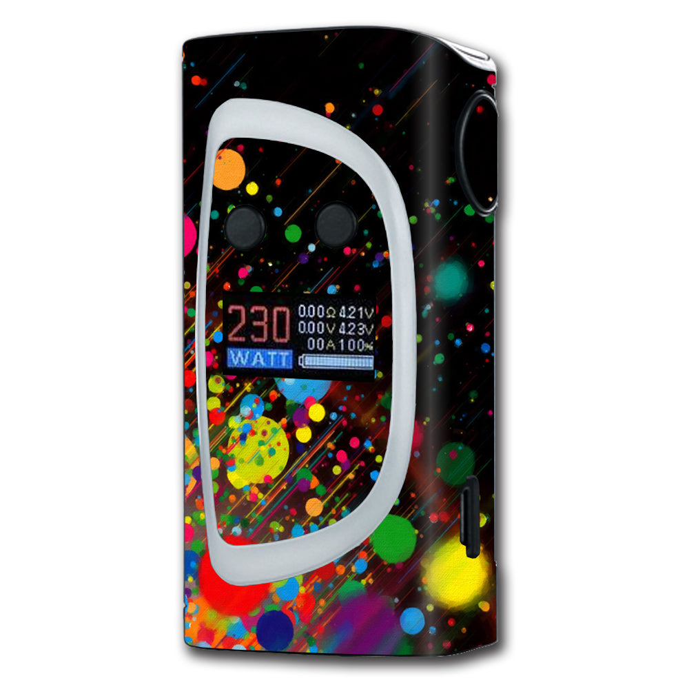  Colorful Paint Splatter Sigelei Kaos Spectrum Skin