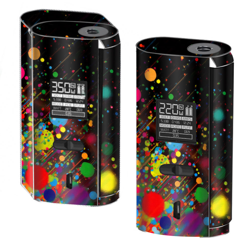  Colorful Paint Splatter  Smok GX2/4 350w Skin